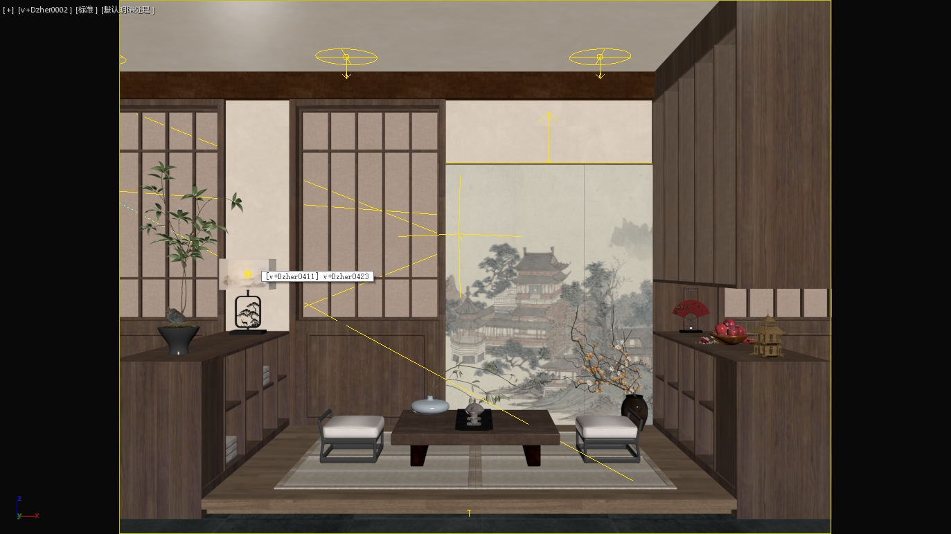 新中式茶室-2